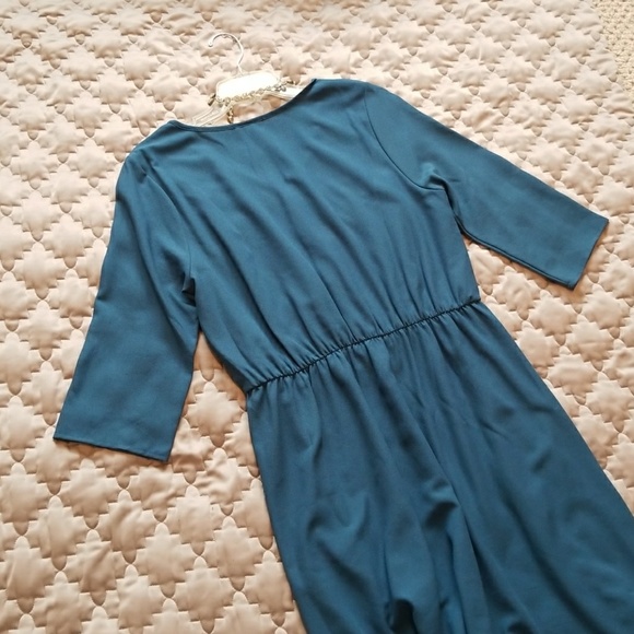 Donated. Beautiful Marine Blue Dress - Picture 5 of 8